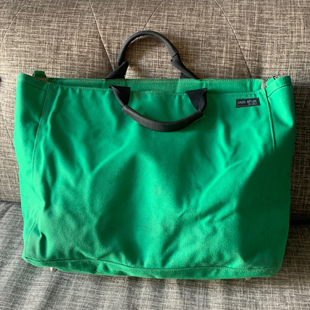 Mens Green Jack Spade Tote Bag (pre-loved)
